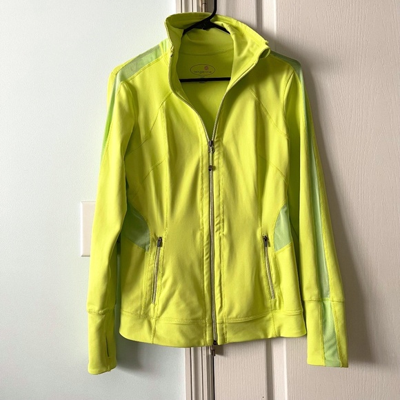 Tangerine Jackets & Blazers - Tangerine track jacket, mesh panels, sz S